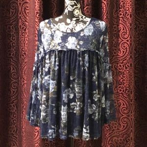 Lovely floral boho top